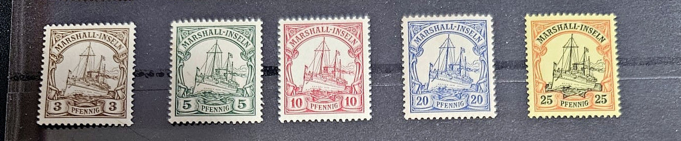 Vintage German colonial stamps