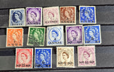 Vintage Muskat Oman stamps