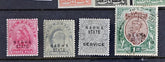 Vintage Nabha stamps