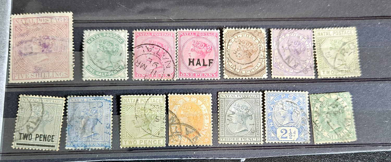 Natal Vintage Stamps 