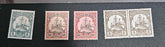 Vintage newguinea-German colonial stamps