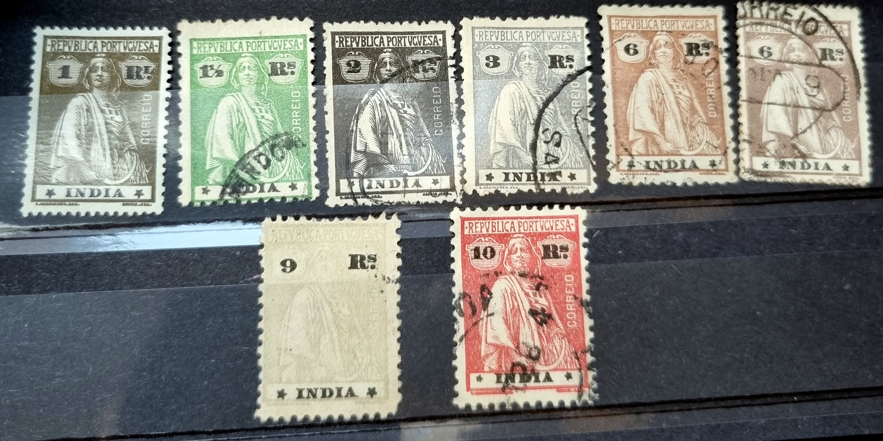 Portuguese India vintage stamps
