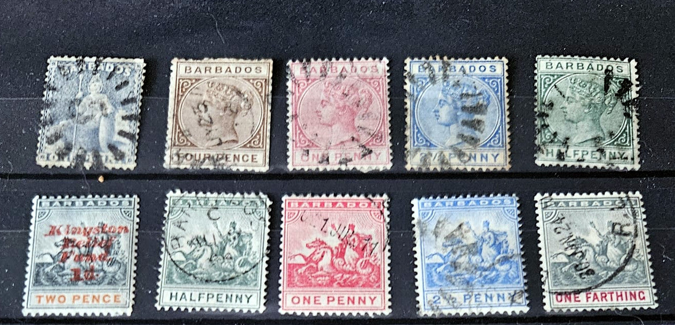 Vintage Br Commonwealth Barbados