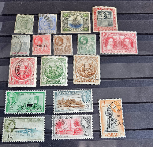 Vintage Br Commonwealth Barbados