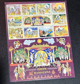 India MNH Stamp Sheetlet Ramayana