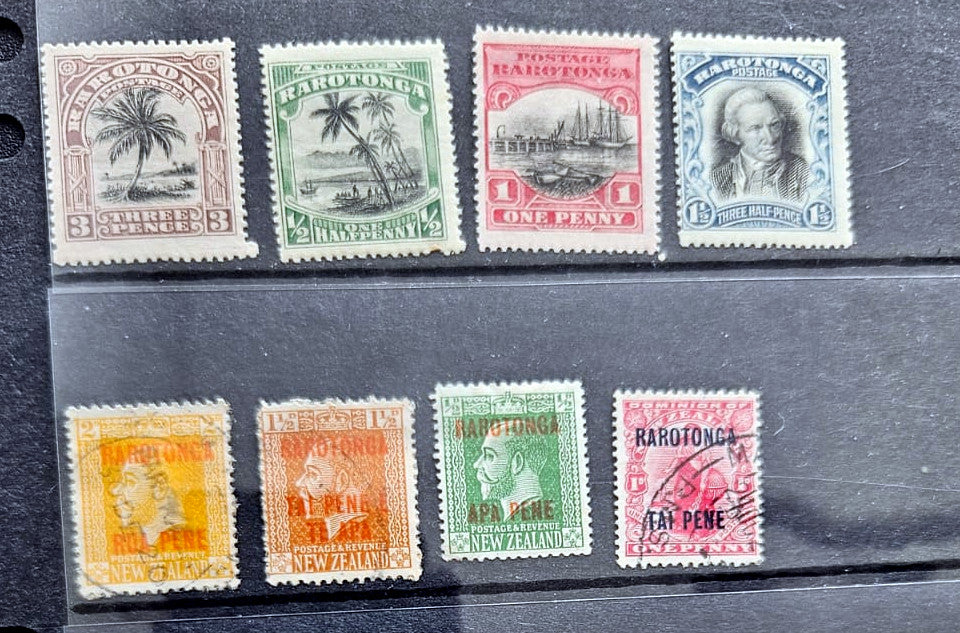Rarotonga Vintage Postage Stamp