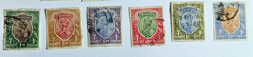 Vintage India Stamps King George V