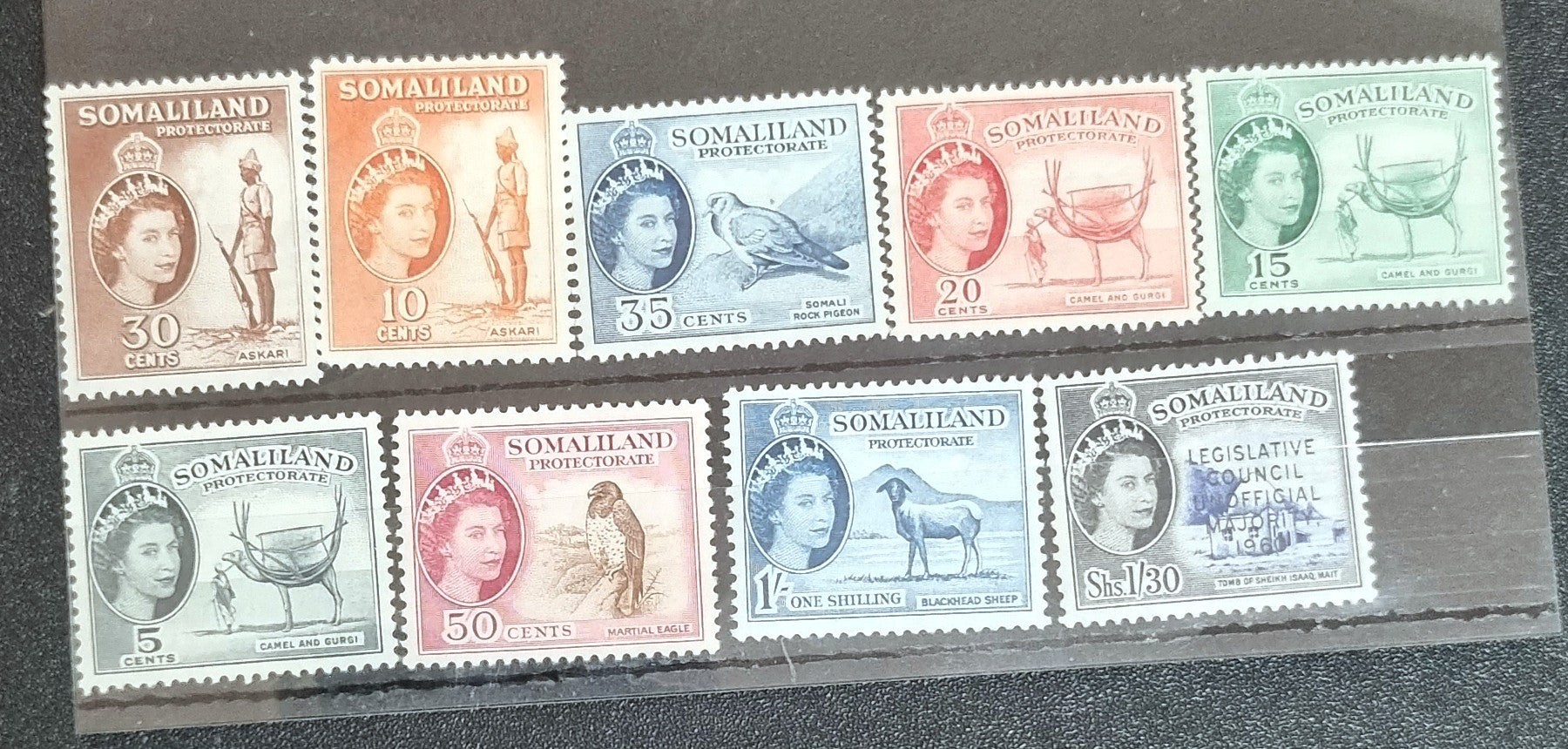 Vintage Somaliland stamps