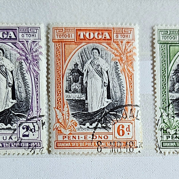 Vintage Toga / Tonga stamps