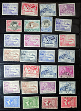 UPU 1949 issue from British Commonwealth states.
