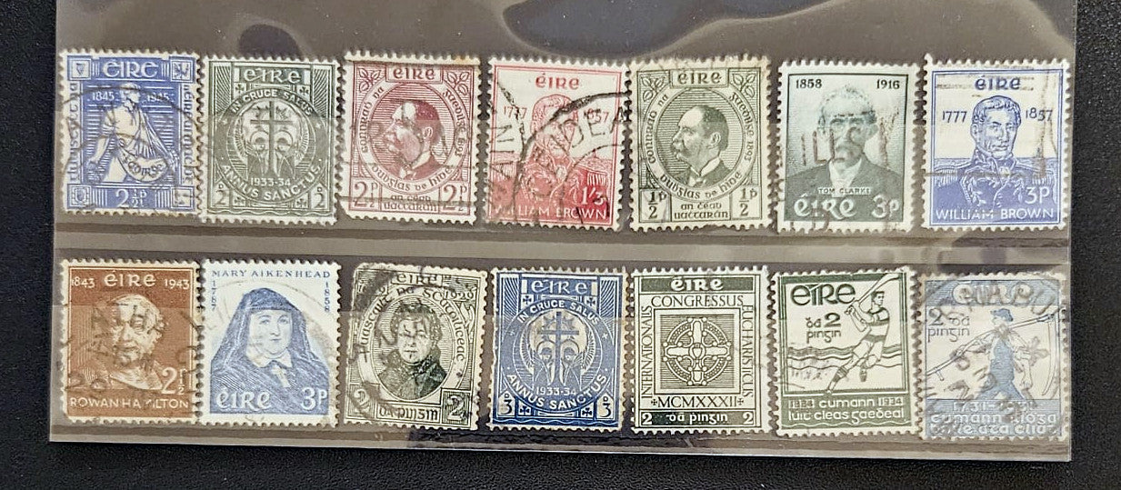 Vintage Ireland stamps