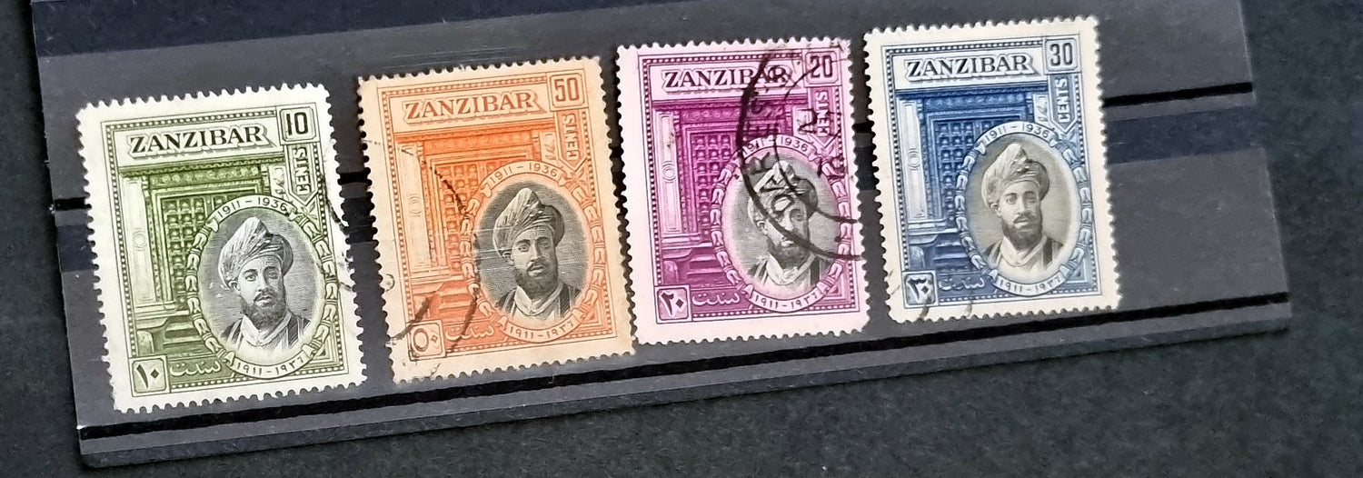 Vintage Zanzibar stamps (part of Tanzania now)