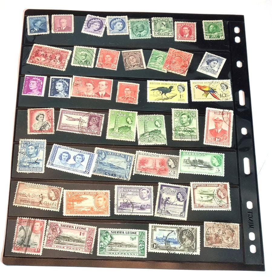 View details for British commonwealth countries vintage stamps British commonwealth countries vintage stamps