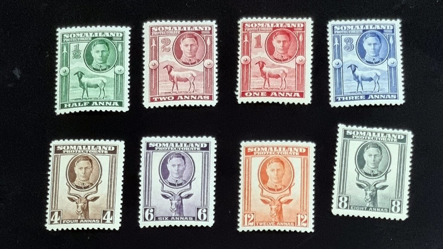 Vintage Somaliland stamps