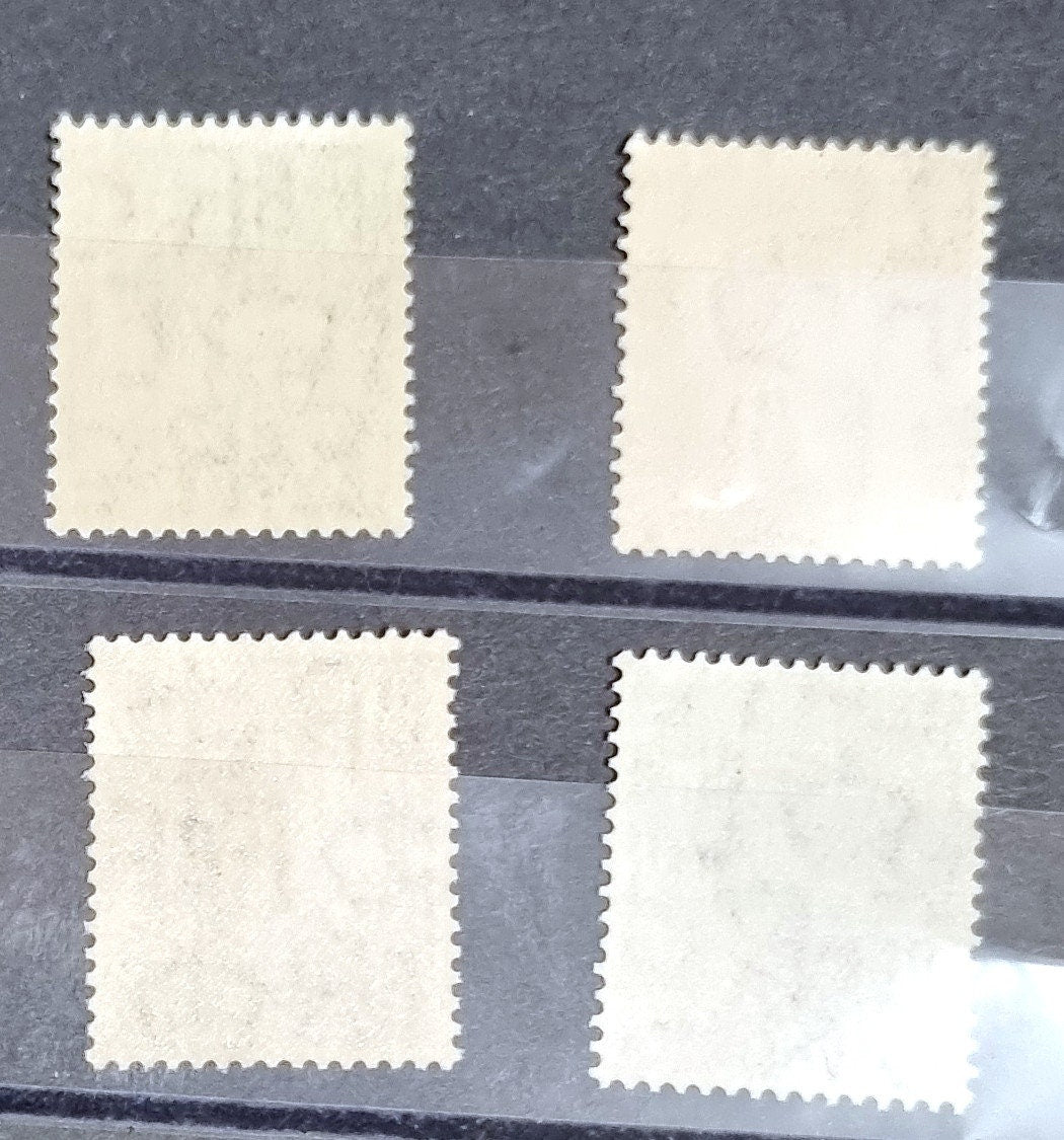 Vintage King Edward 8 stamps back