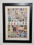 Unique gifts of Levant countries stamp based art