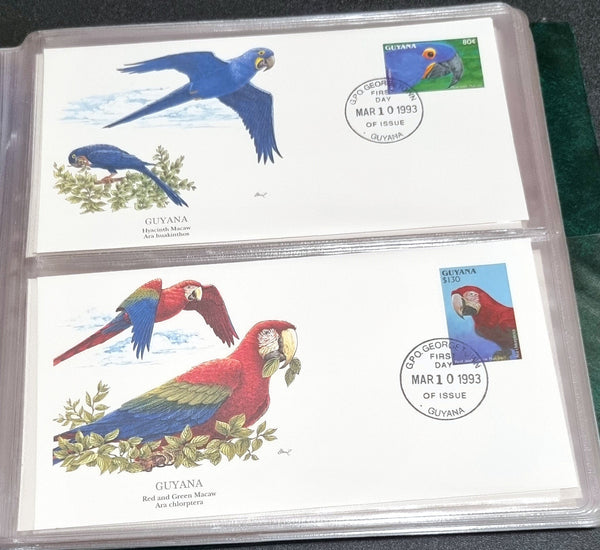 Beautiful Bird FDC stamps