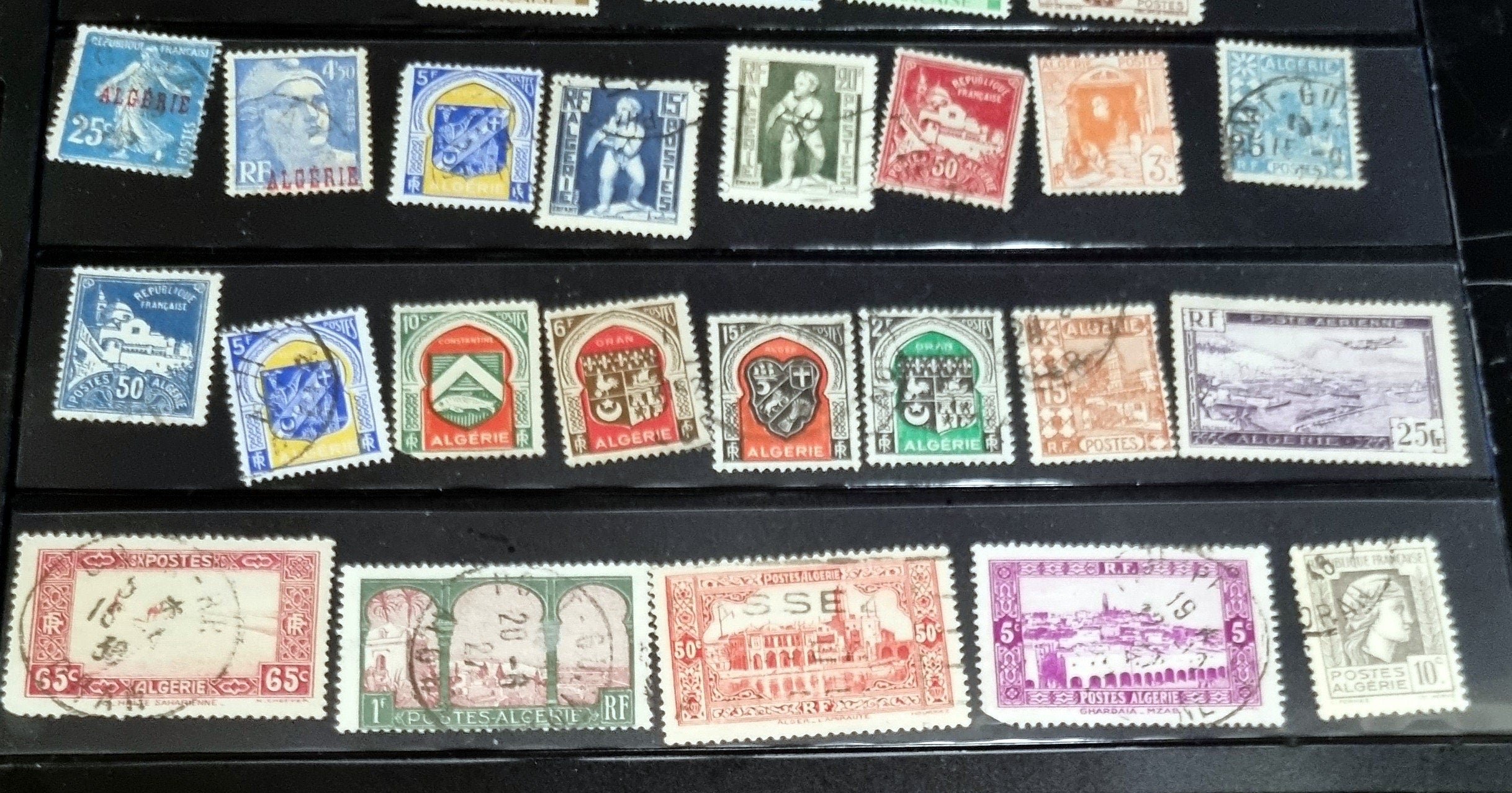 Vintage French Colonies Stamps set 2
