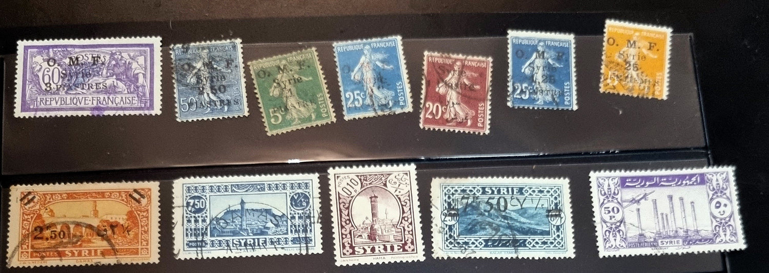 Vintage French Colonies Stamps set 2