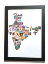 Unique gifts of India stamp based art