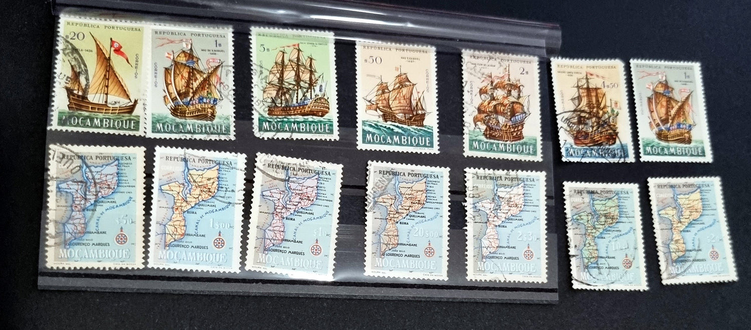 Portuguese Mozambique vintage stamps