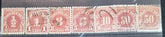 Vintage US Postage stamps from early 20th Century