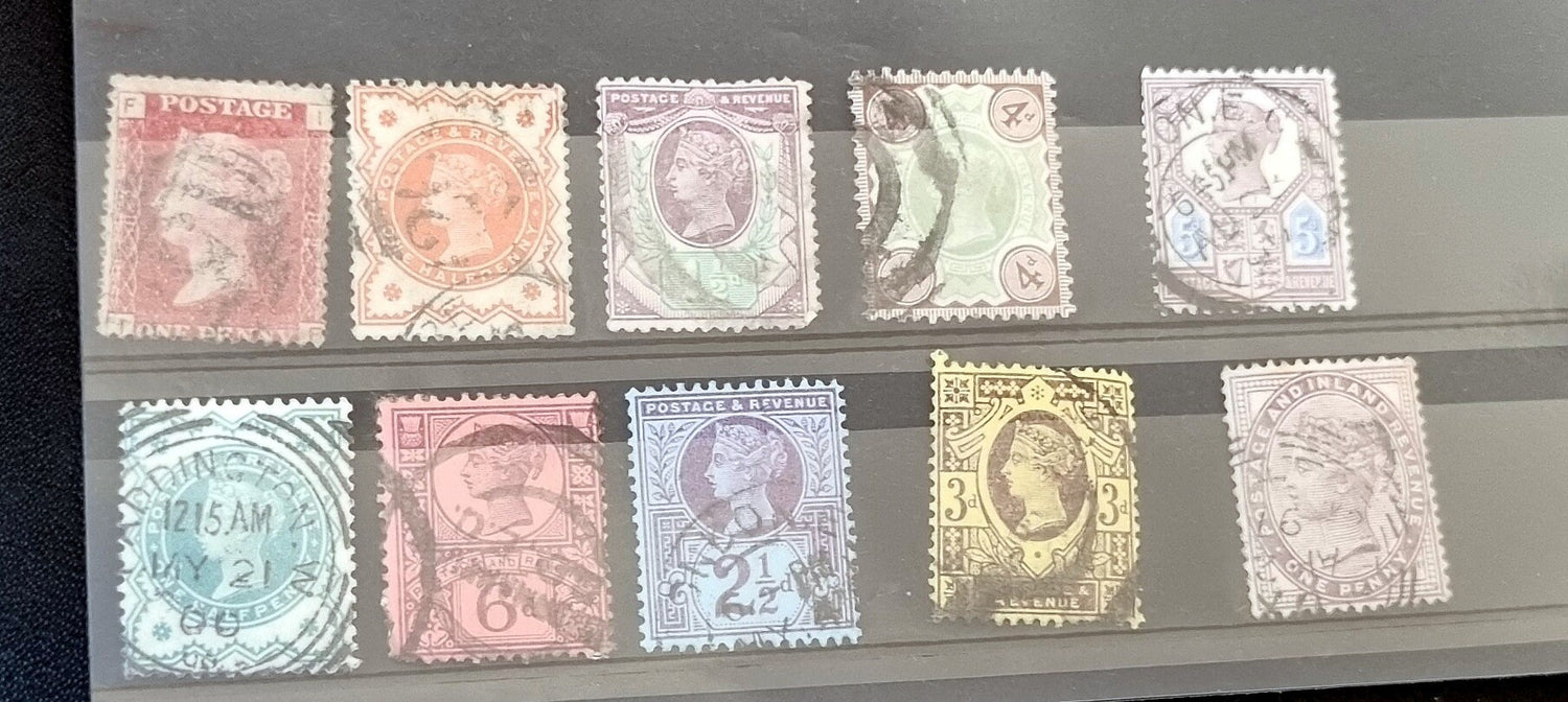 Queen Victoria mixed stamps