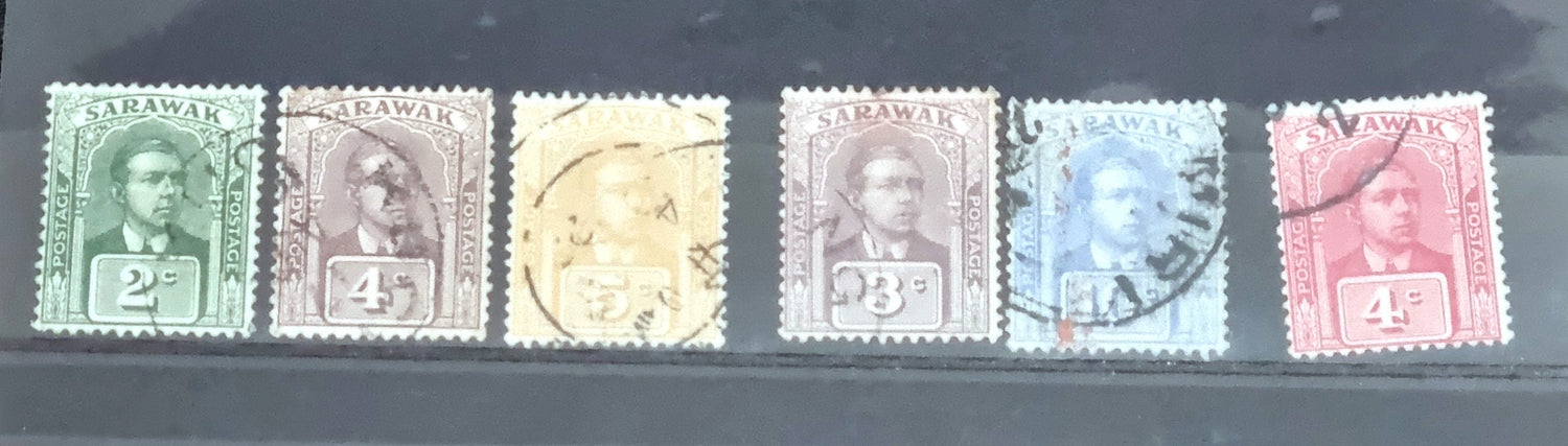 Vintage Sarawak stamps