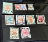 Egypt and Sudan with our vintage postage stamp collection