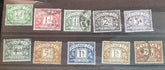 Vintage hard to find set of postage due stamps
