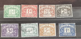 Vintage hard to find set of postage due stamps