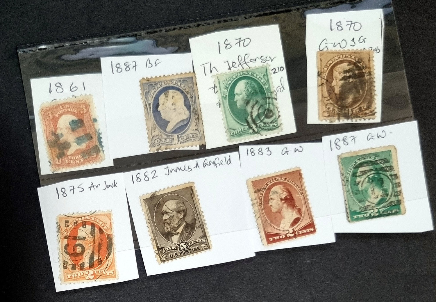 Vintage USA stamps